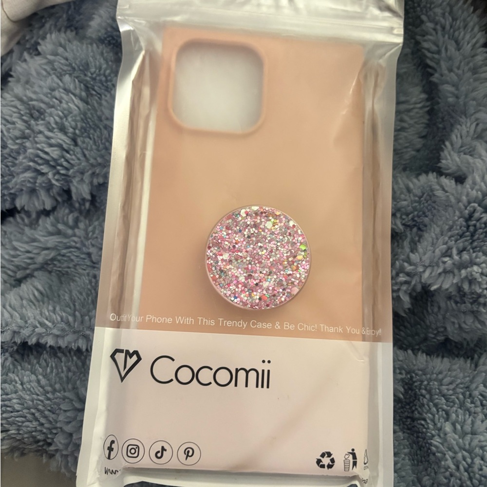 Pink Glitter Phone Case